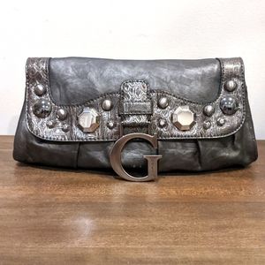 Guess clutch | Pewter Grey